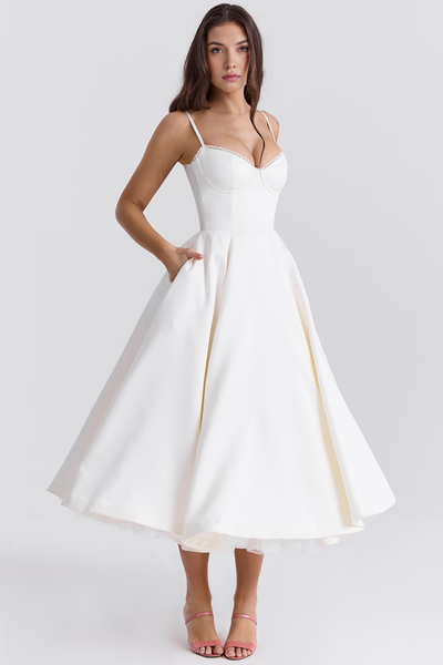 Zoe Midi Dress - Double Layer