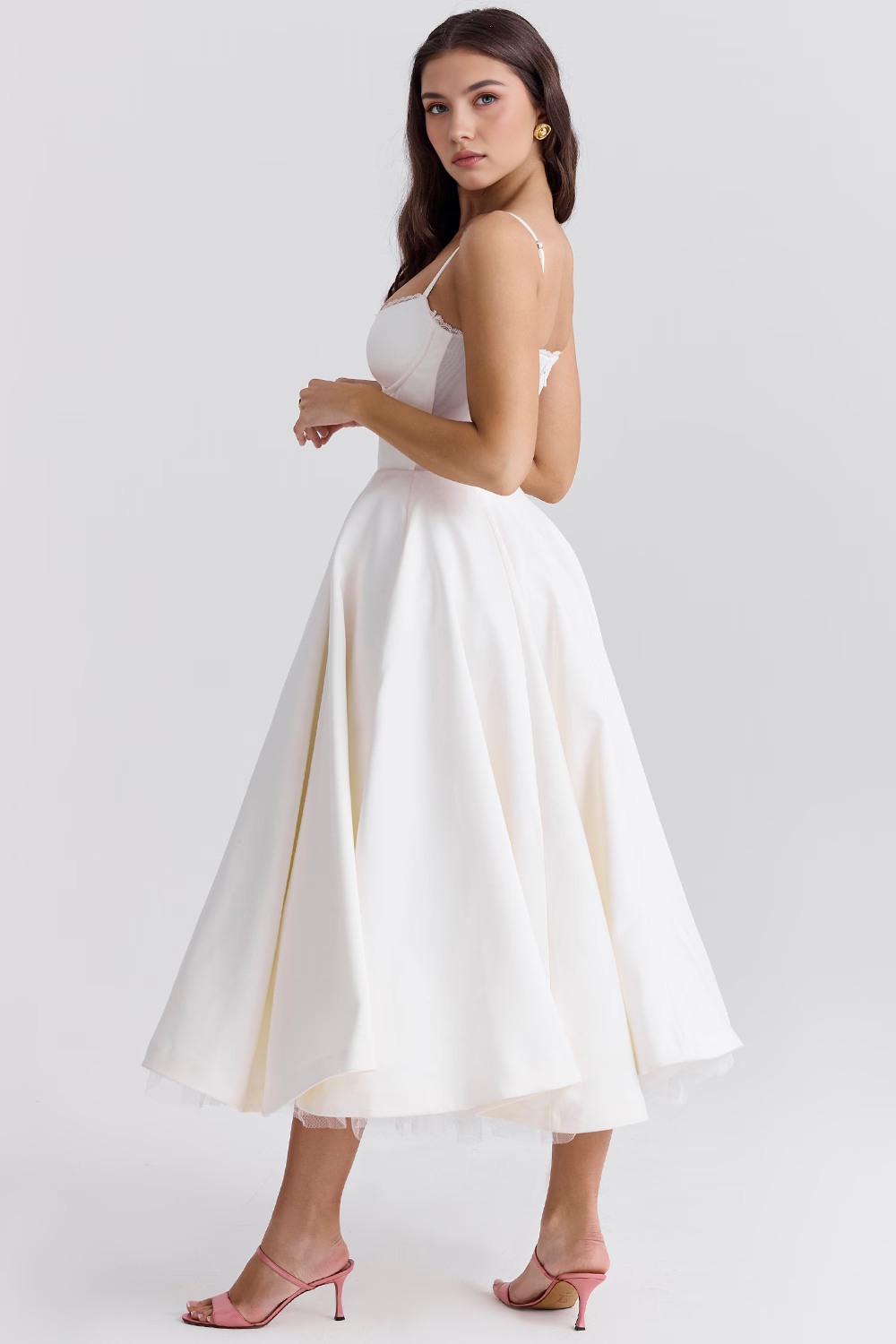 Zoe Midi Dress - Double Layer