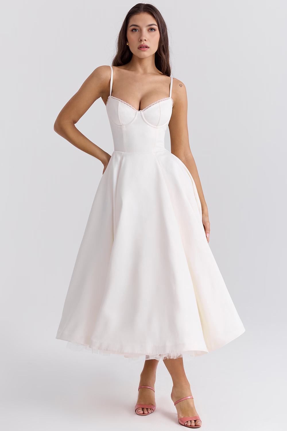 Zoe Midi Dress - Double Layer