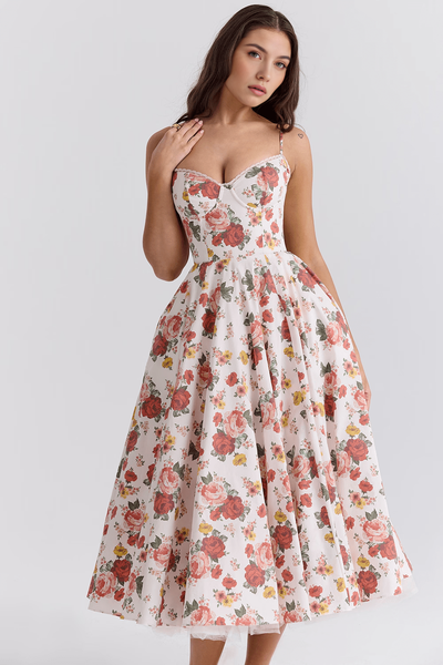 Zoe Midi Dress - Double Layer