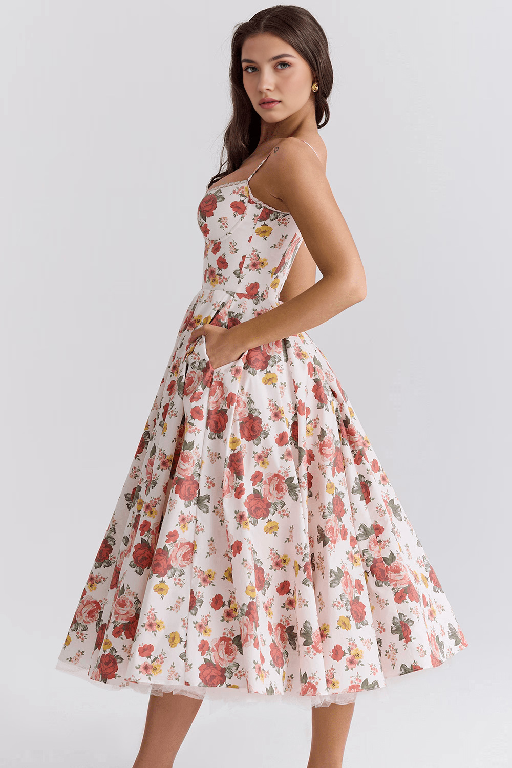 Zoe Midi Dress - Double Layer