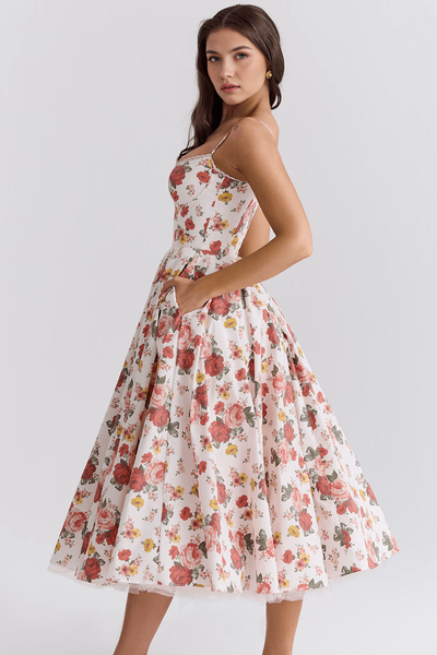 Zoe Midi Dress - Double Layer