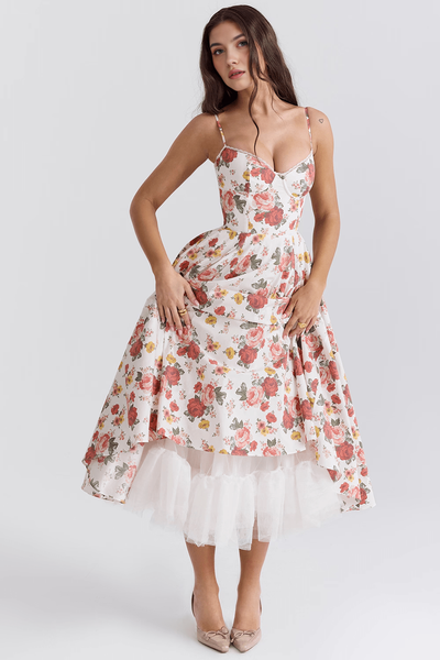 Zoe Midi Dress - Double Layer