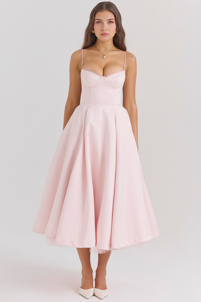 Zoe Midi Dress - Double Layer