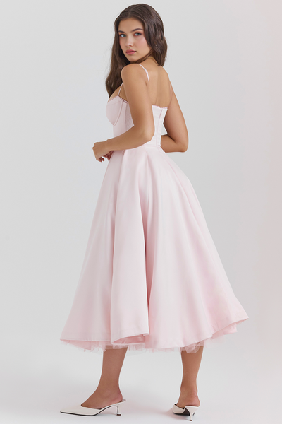 Zoe Midi Dress - Double Layer