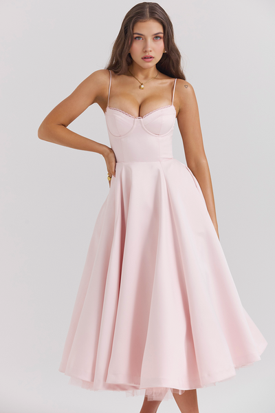 Zoe Midi Dress - Double Layer