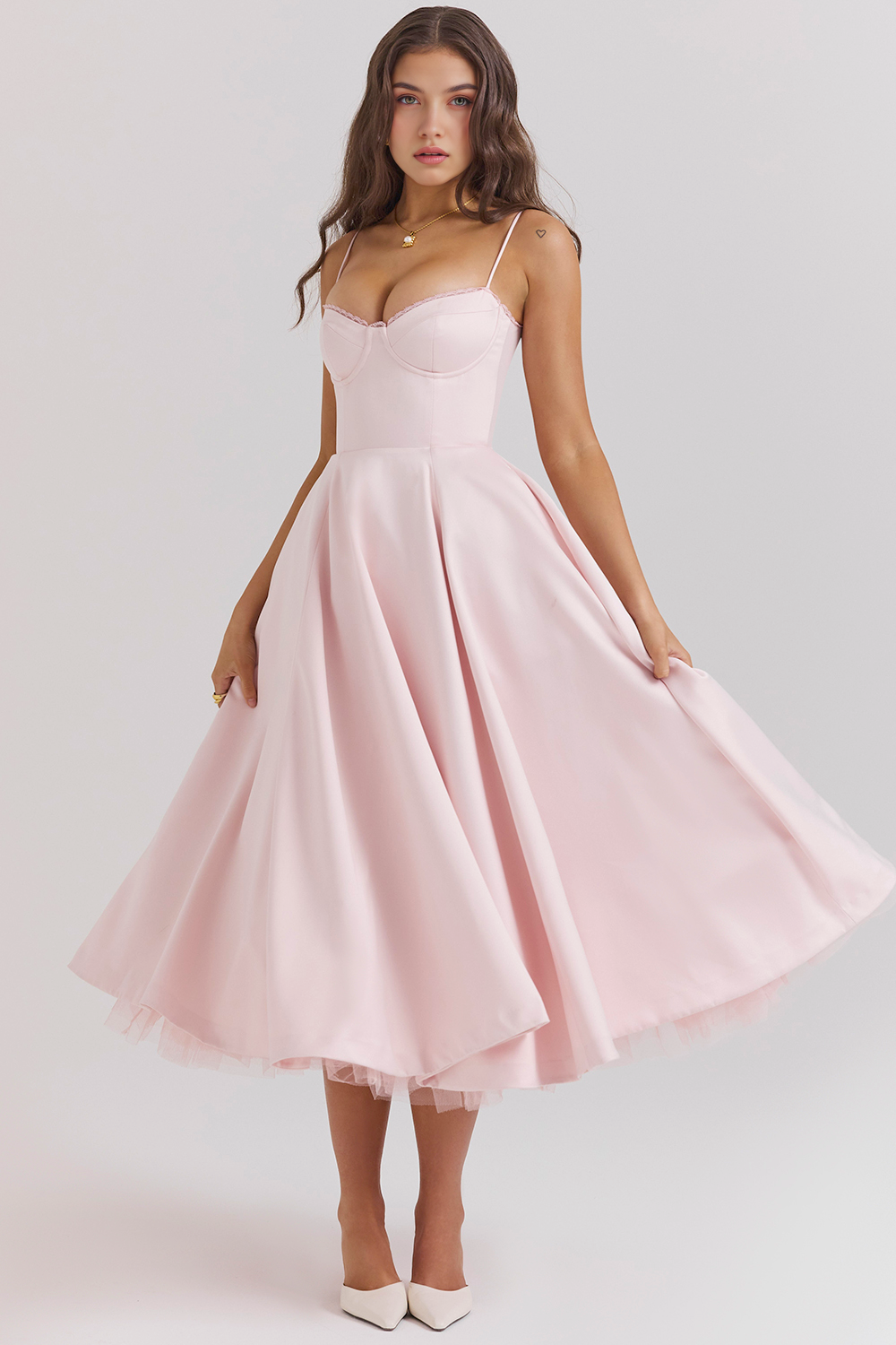 Zoe Midi Dress - Double Layer
