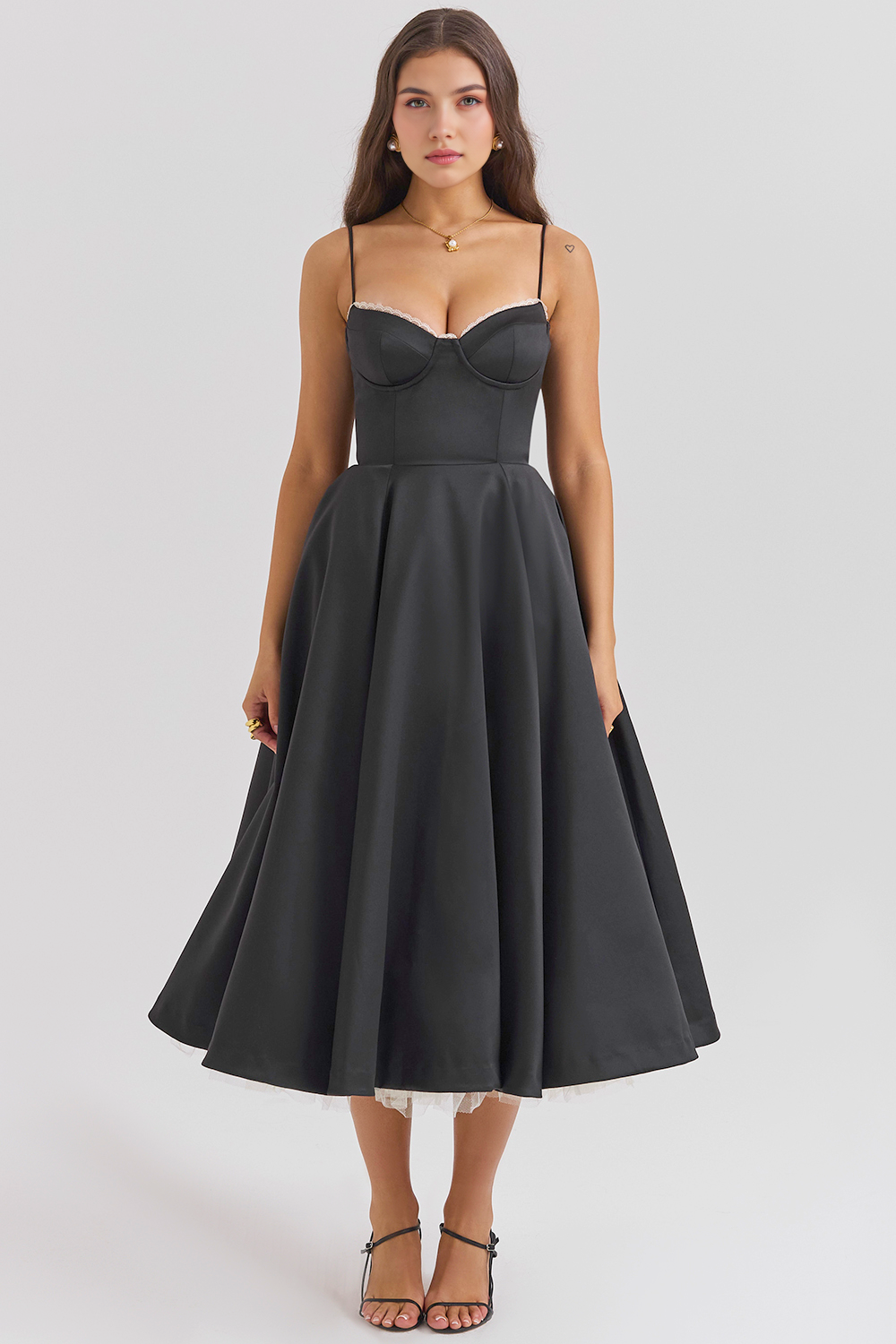 Zoe Midi Dress - Double Layer