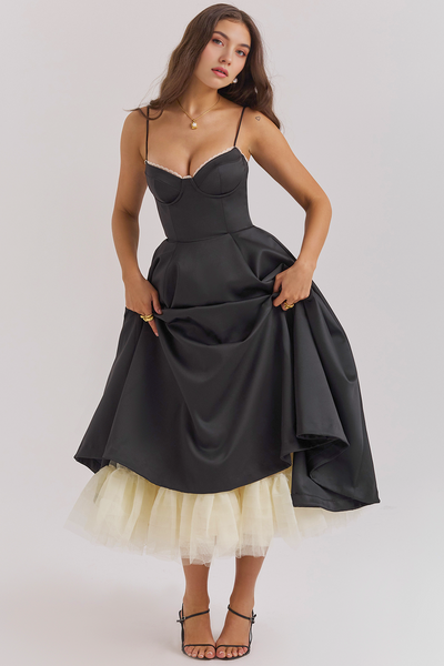 Zoe Midi Dress - Double Layer
