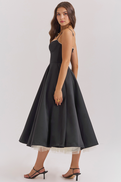 Zoe Midi Dress - Double Layer