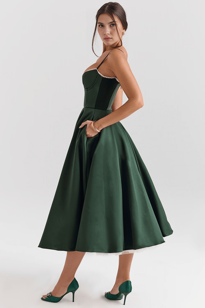 Zoe Midi Dress - Double Layer