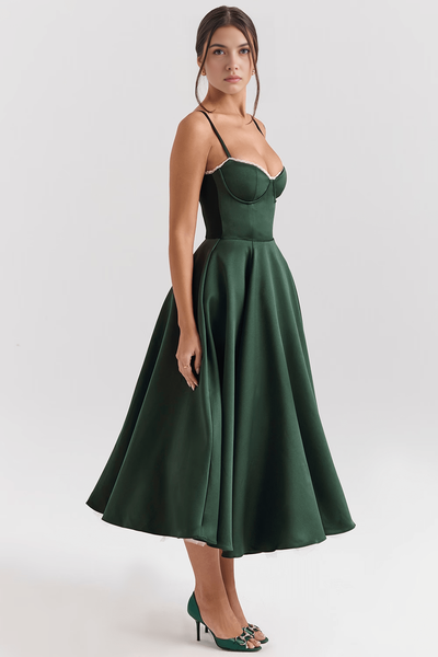 Zoe Midi Dress - Double Layer