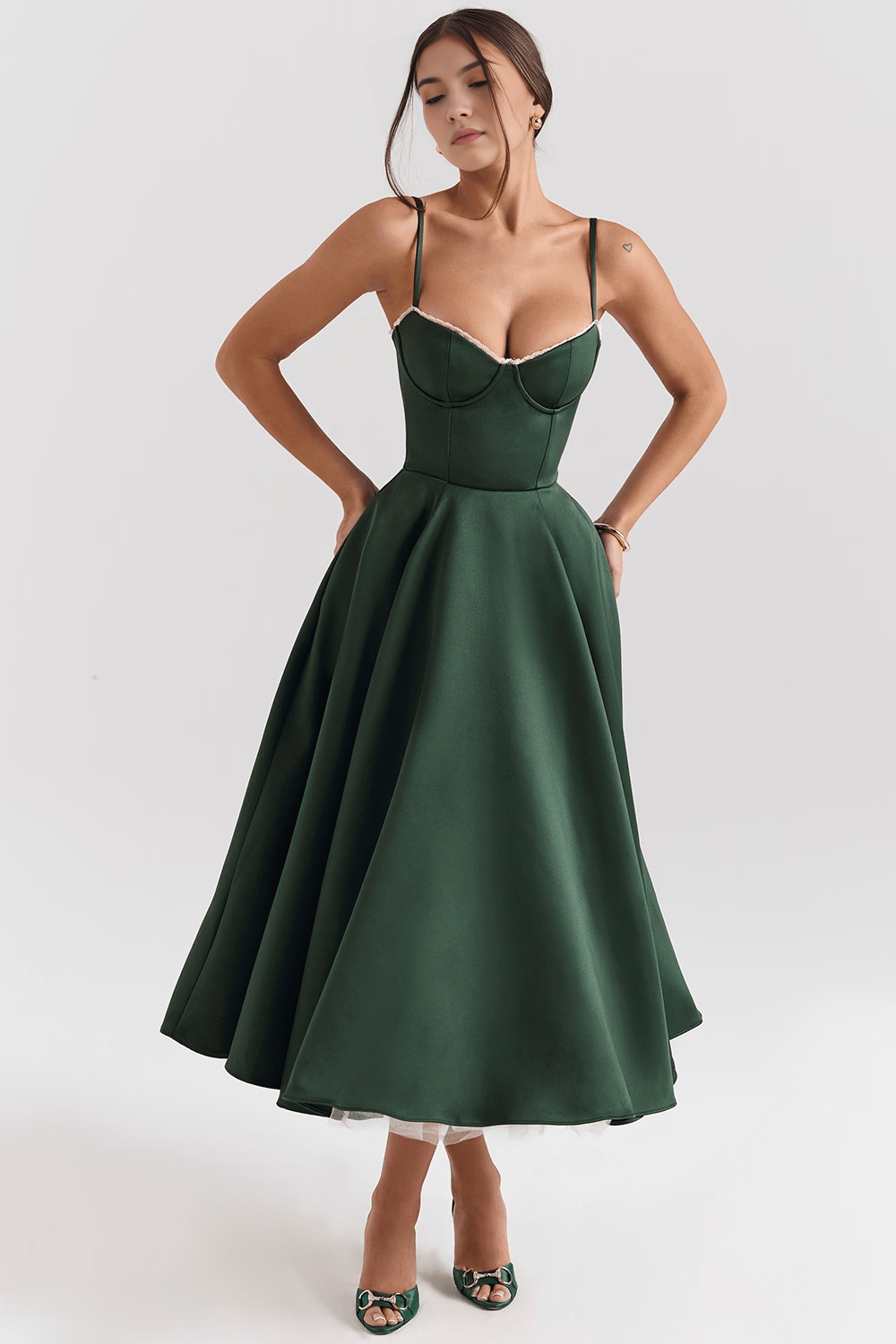 Zoe Midi Dress - Double Layer