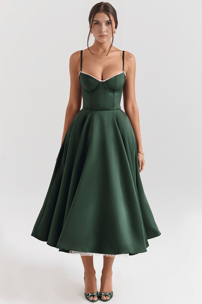 Zoe Midi Dress - Double Layer
